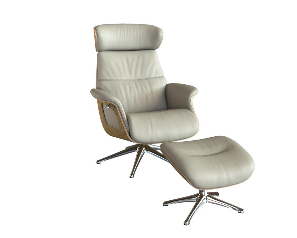 Clement Medium - Oak Chair | Funktionssessel